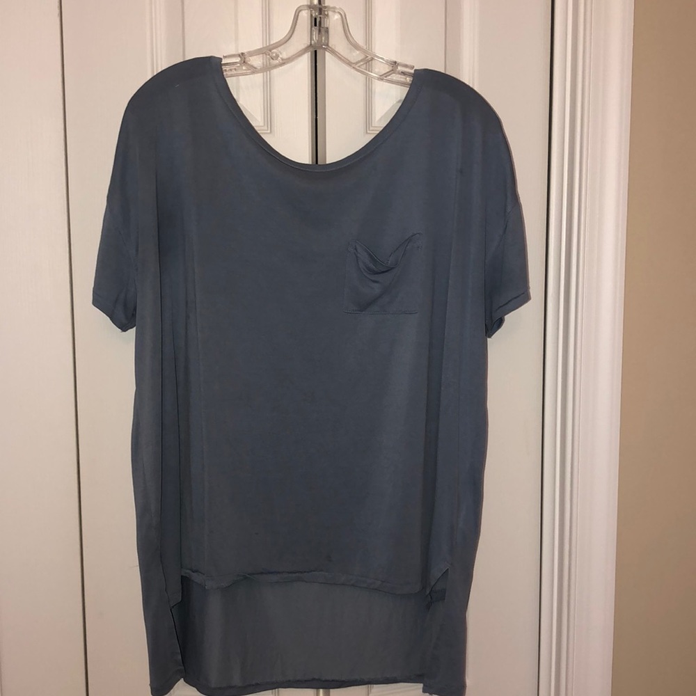 s blue-grey silence+noise Urban Outfitters shirt